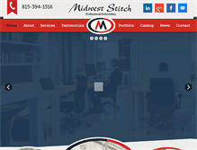 Tablet Screenshot of midweststitch.com